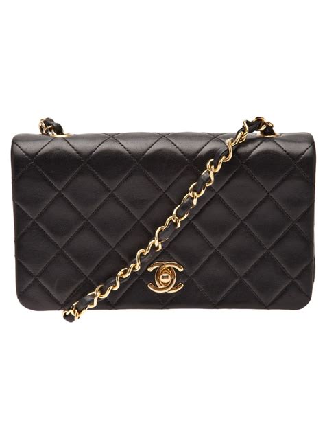 chanel full flap shoulder bag|Vintage Chanel Flap Bags.